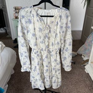 Long Sleeve Floral Dress
